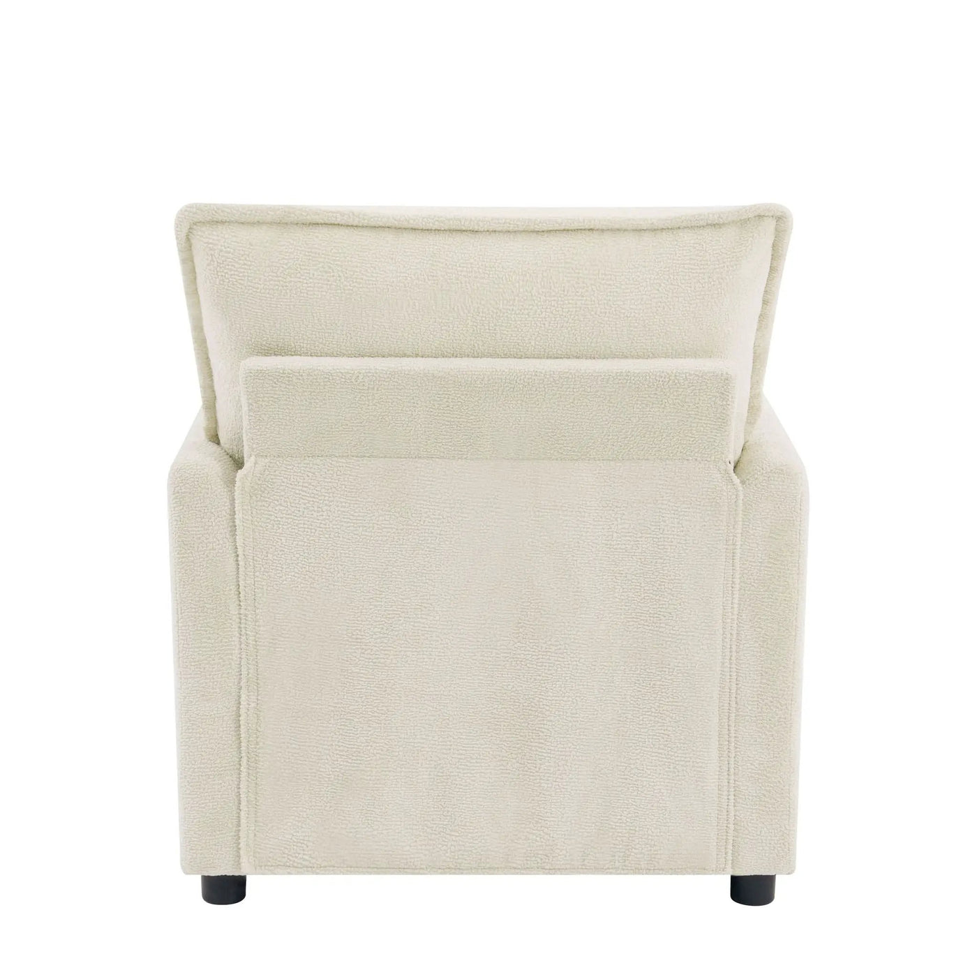 Modern Single Seat Accent Chair With Side Storage Pockets by HouseOfZazla