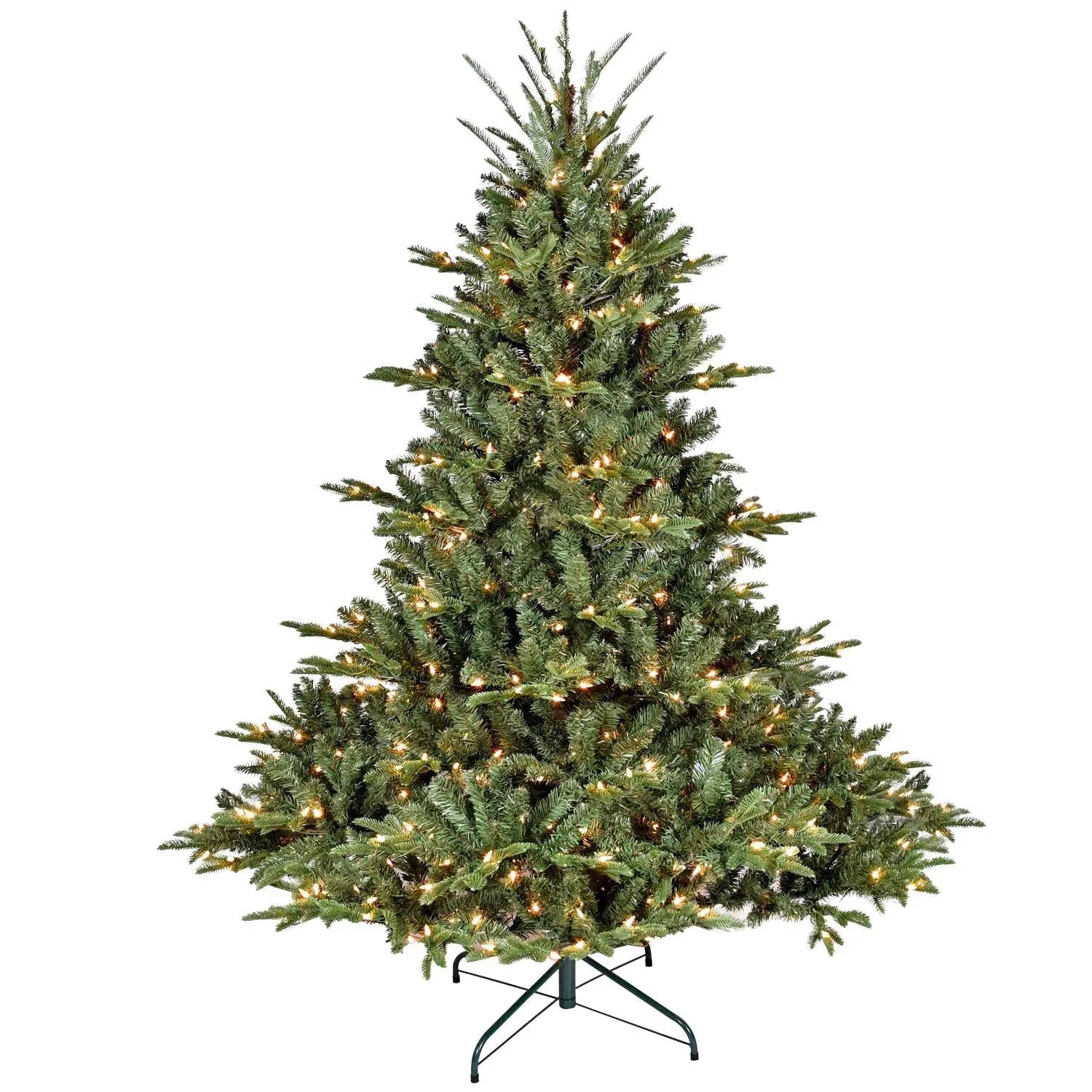 5FT The Full-Bodied Pre-Lit Evergreen Christmas Tree by HouseOfZazla