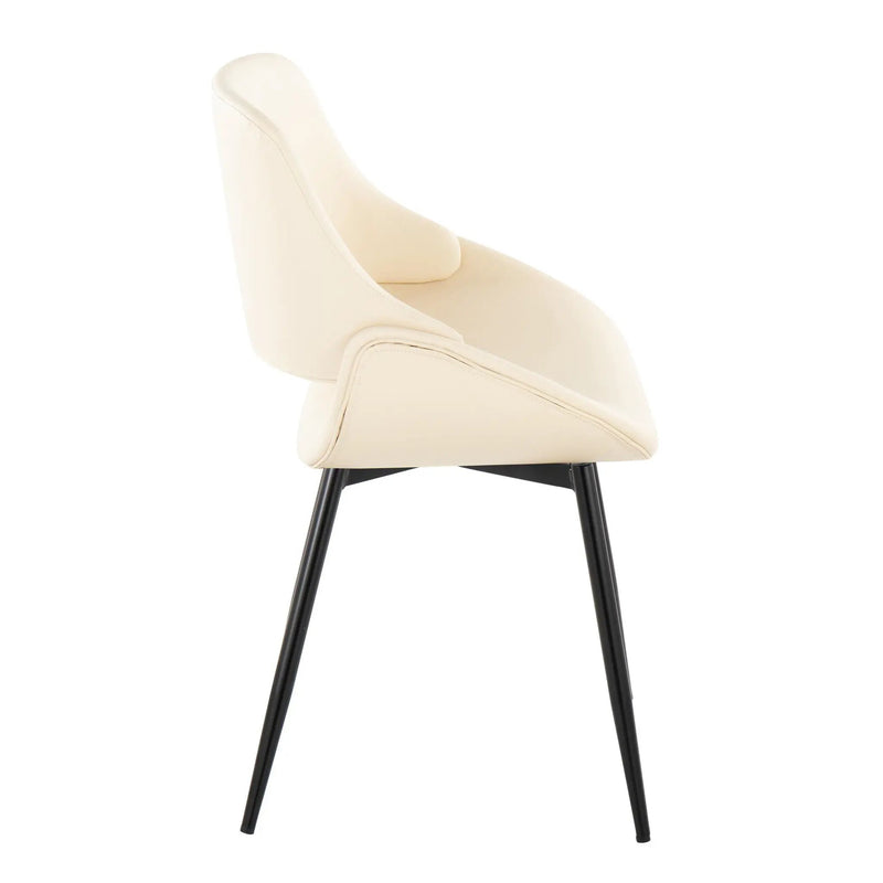 Fabrico - Mid-Century Modern Dining Chair (Set of 2) by HouseOfZazla