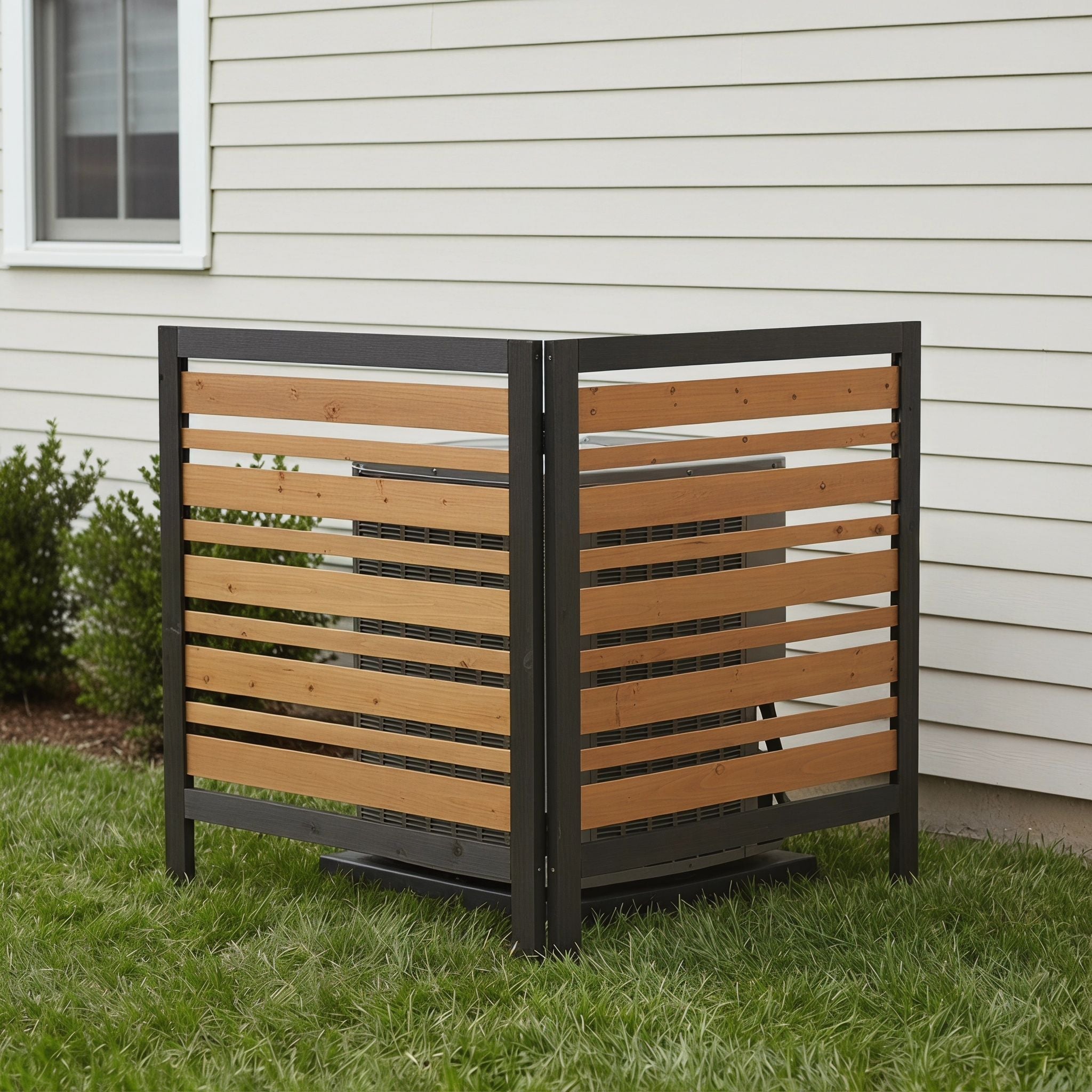 Outdoor Air Conditioner Fence Screen by HouseOfZazla
