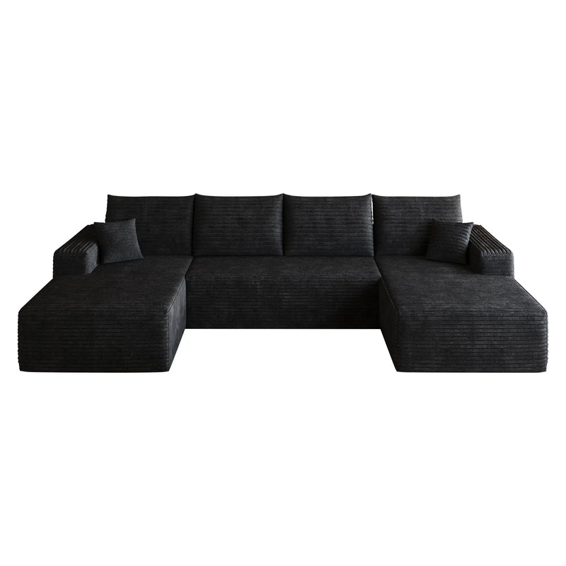 134" Cloud Sectional Sofa by HouseOfZazla