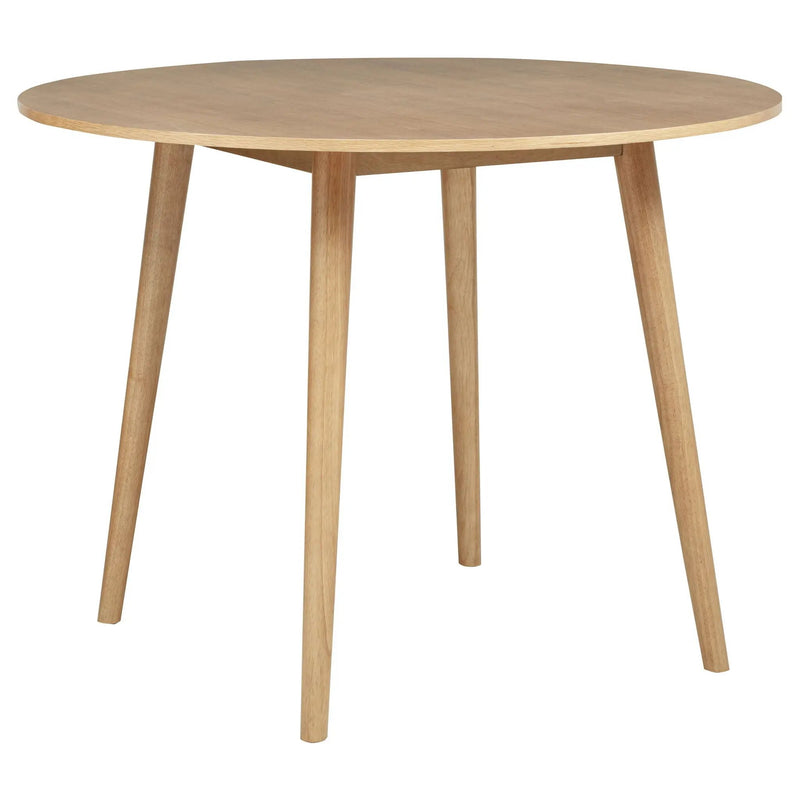 Andrews 5-piece Round Counter Dining Set Light Ash and White by Unique Piece Furniture