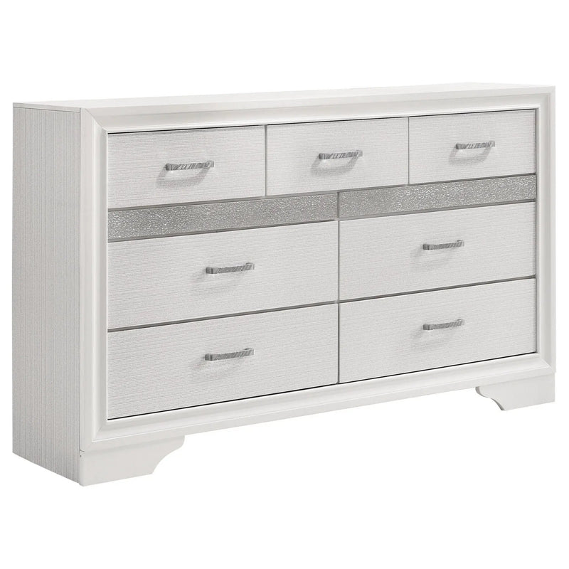 Miranda 4-piece Eastern King Bedroom Set White by Unique Piece Furniture