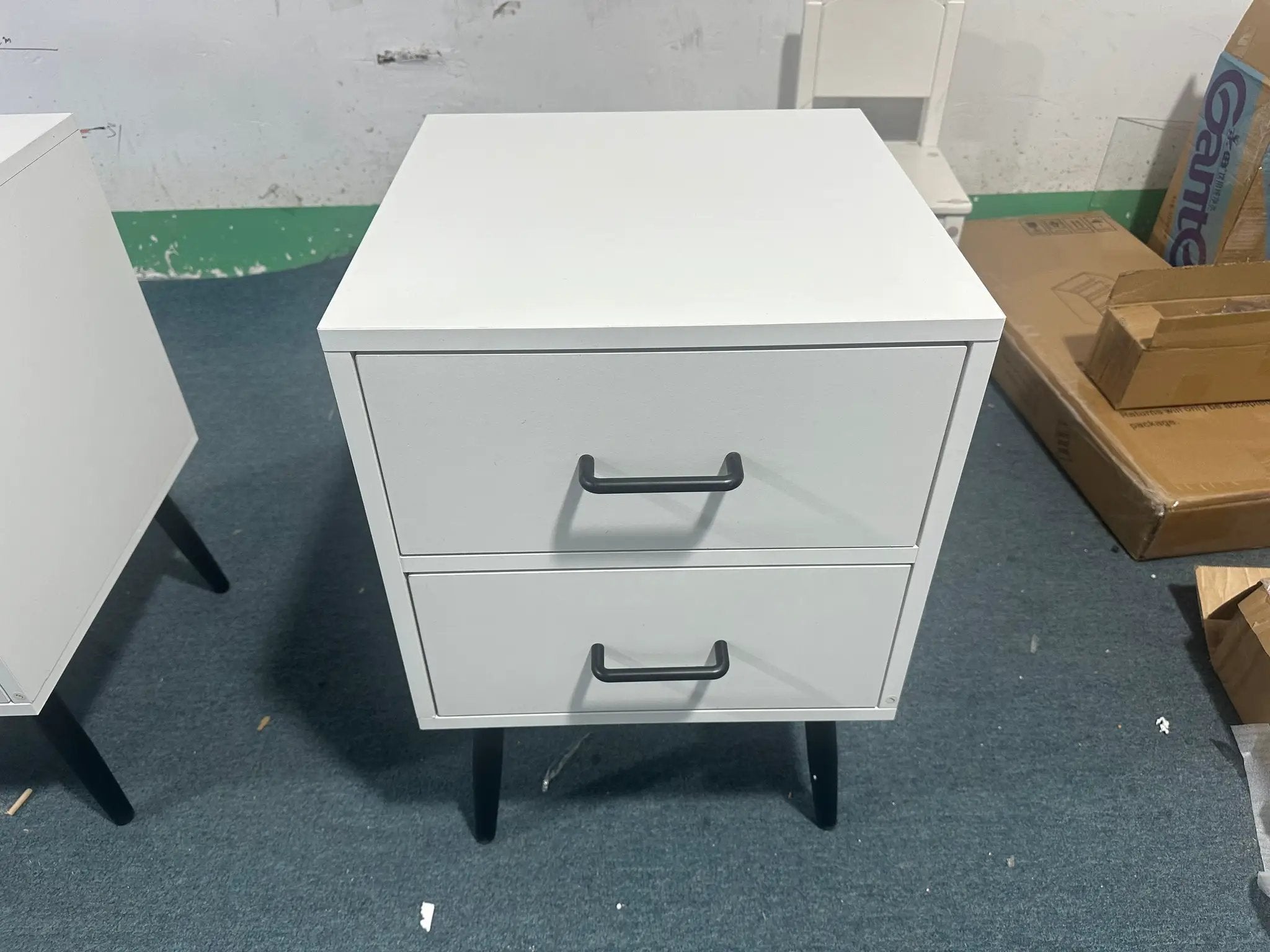 Modern 2-Drawer Nightstand by HouseOfZazla