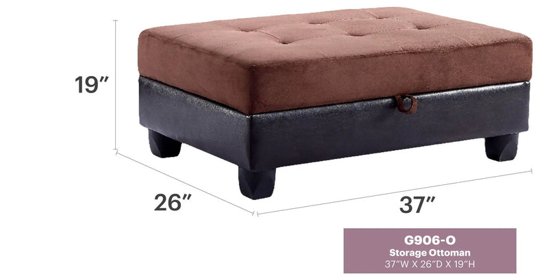 Stylish Storage Contemporary Ottoman by HouseOfZazla