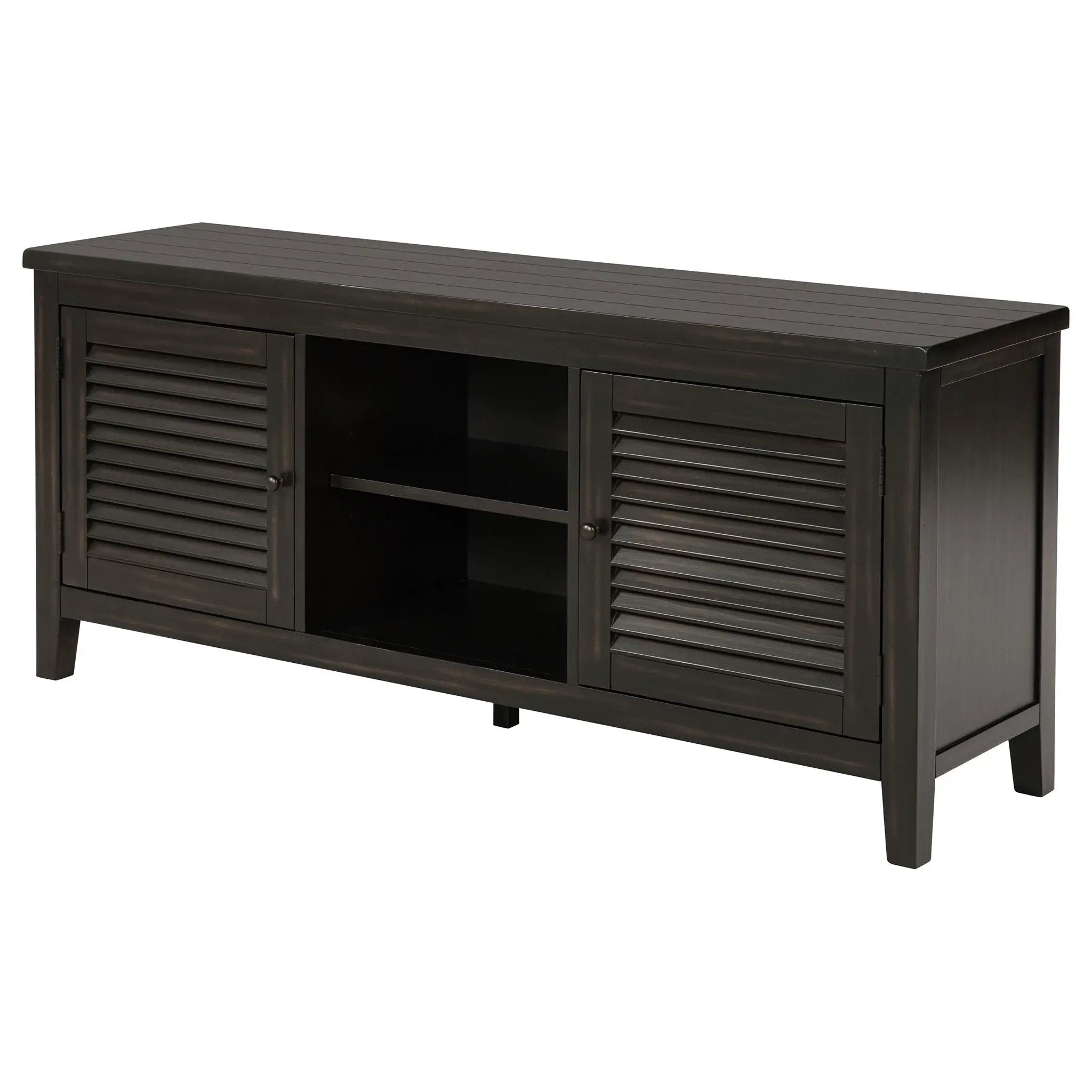 Concord 2-door 60-inch TV Stand Console Distressed Java by Unique Piece Furniture