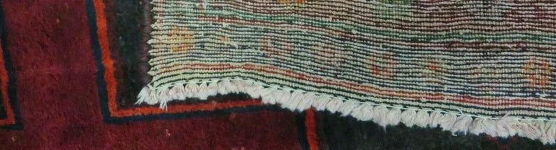 4' X 8' Antique Handmade India Geometric Oriental Wool Rug Veg Dyes Nice by Jewel Rugs