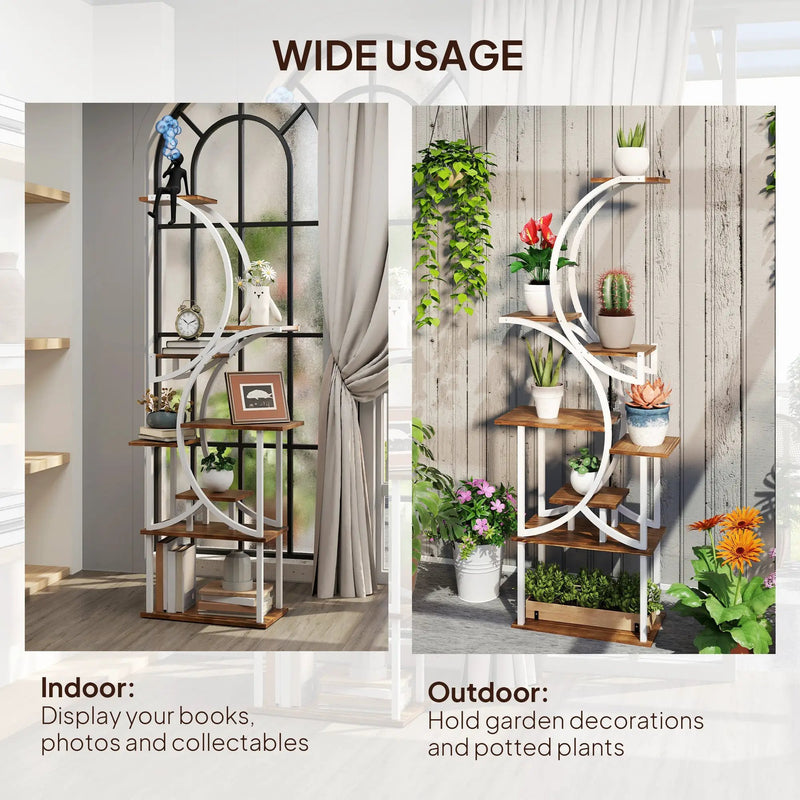 Outsunny 8 Tier Plant Stand Indoor by HouseOfZazla