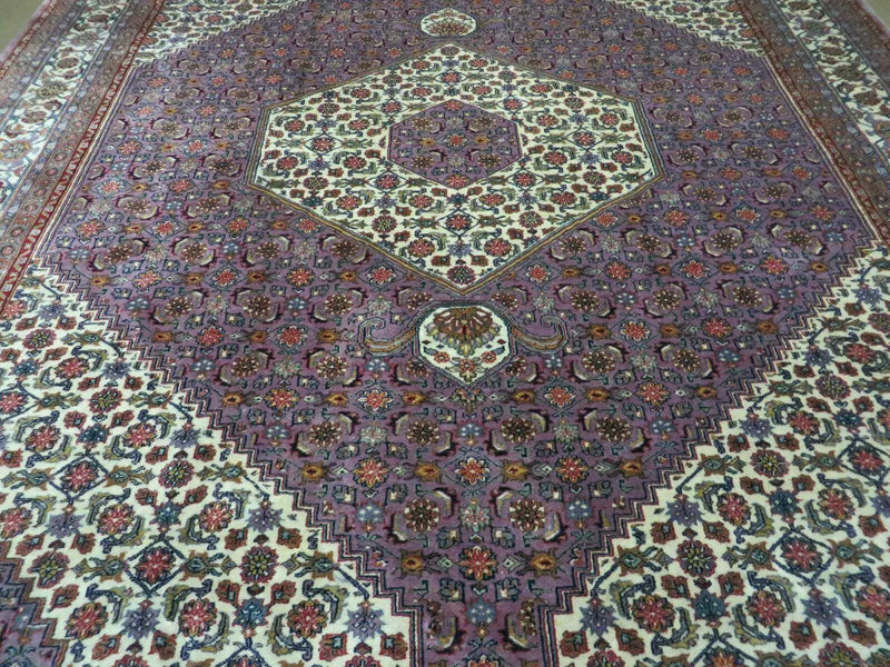 8' X 10' Vintage Fine Handmade India Wool Rug Hand Knotted Carpet Detailed Nice by Jewel Rugs