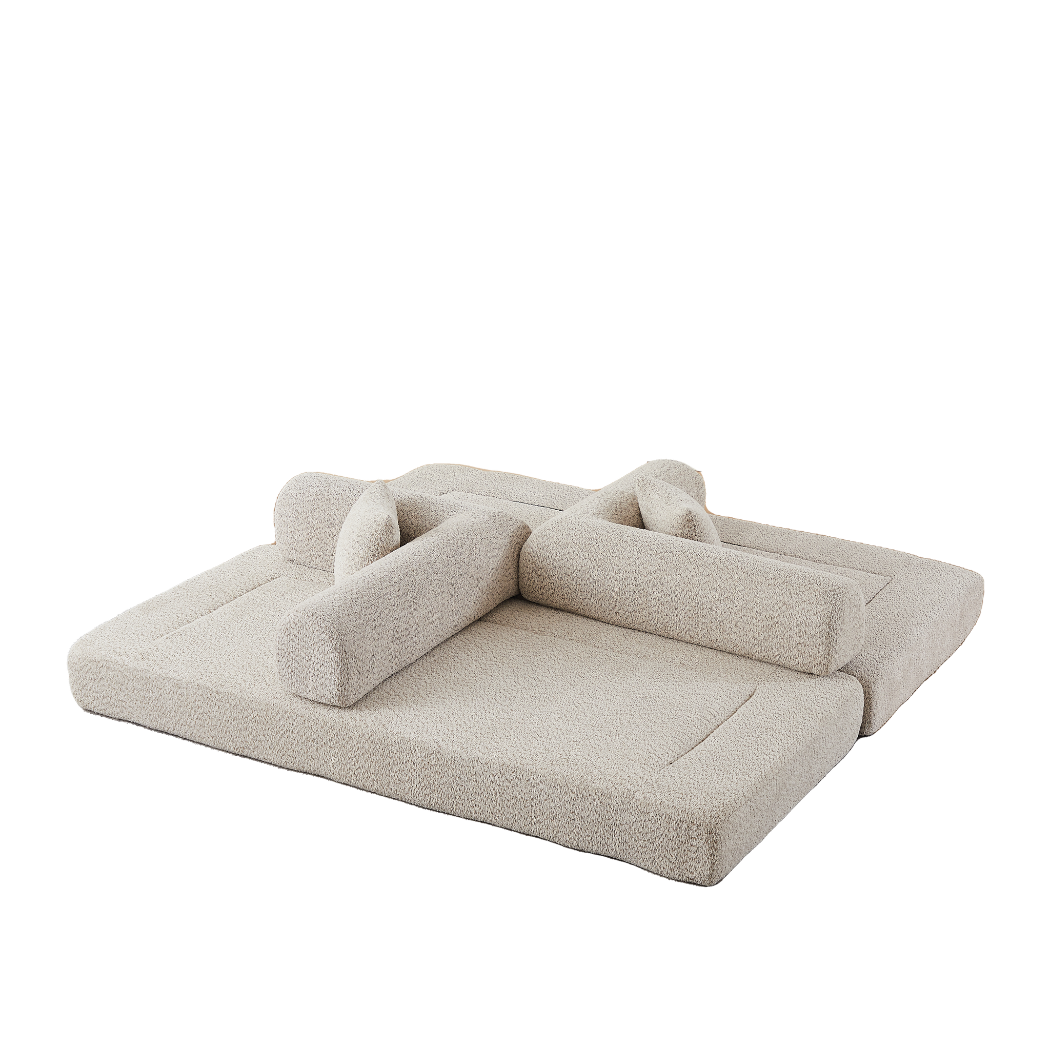 78.9-Inch Convertible Sleeper Sofa by HouseOfZazla