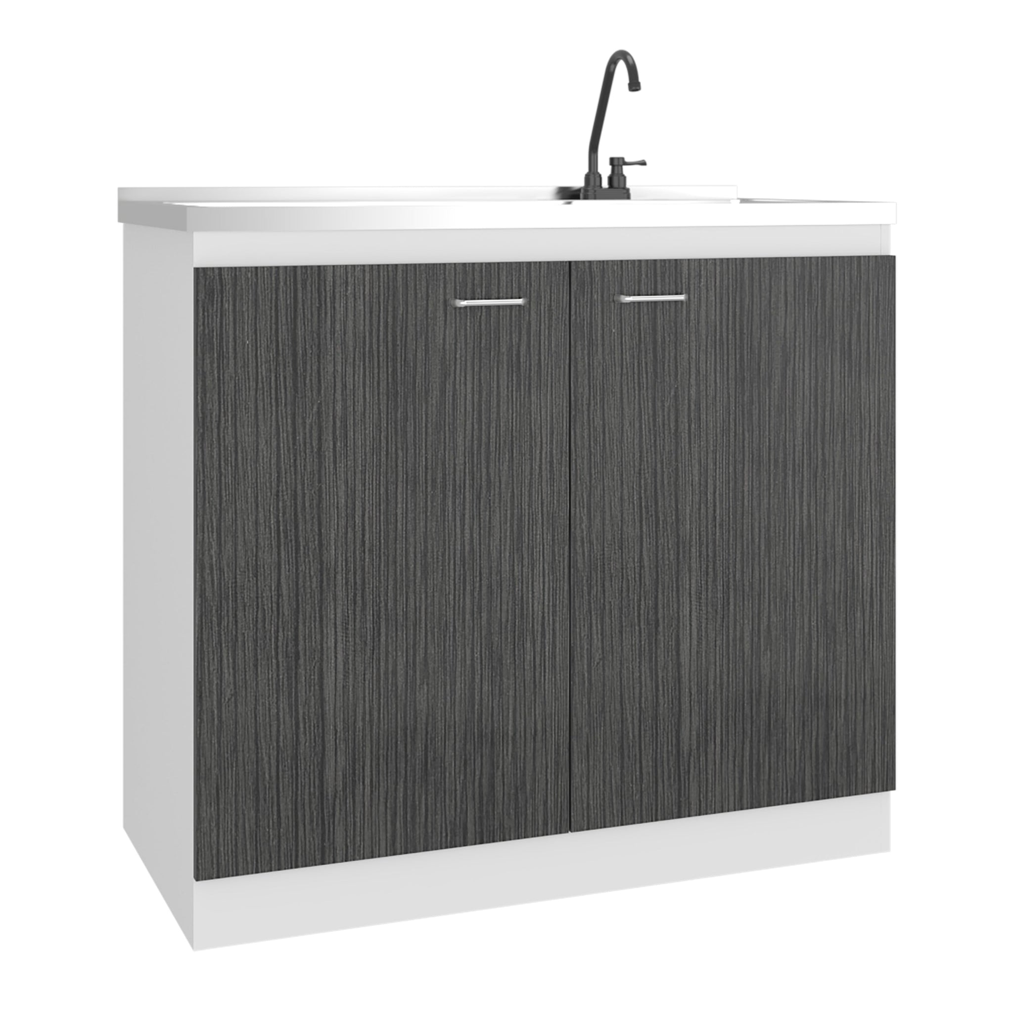 Salento Freestanding Sink, Double Door Cabinet by HouseOfZazla