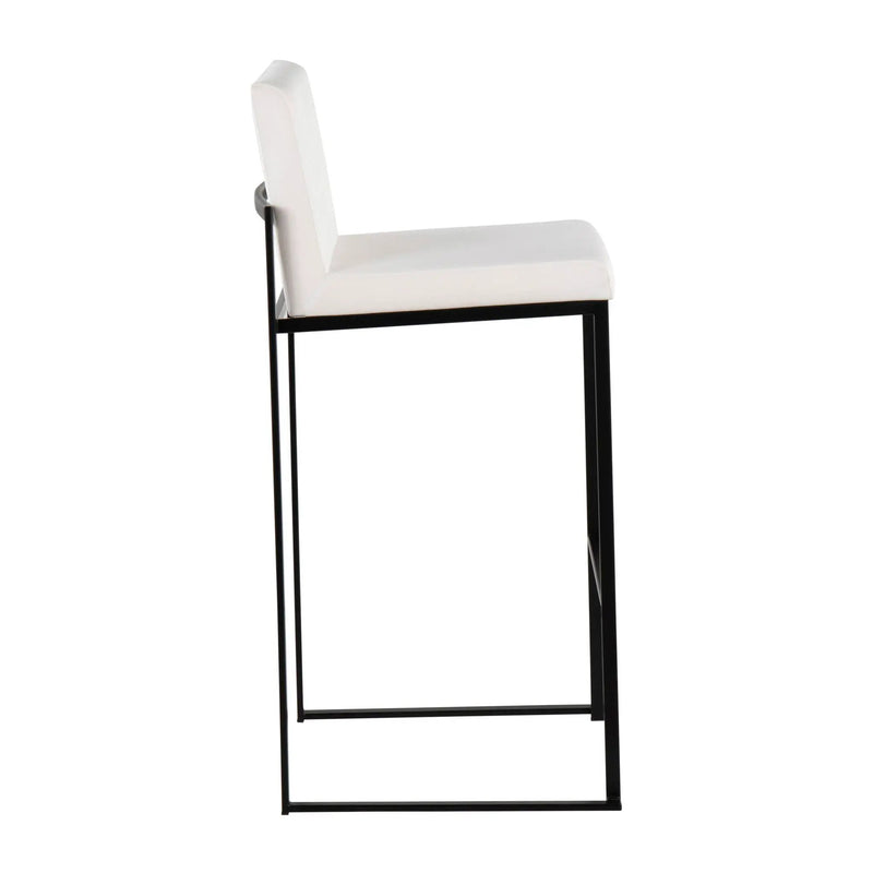 Fuji - Contemporary High Back Barstool Elegant Design by HouseOfZazla