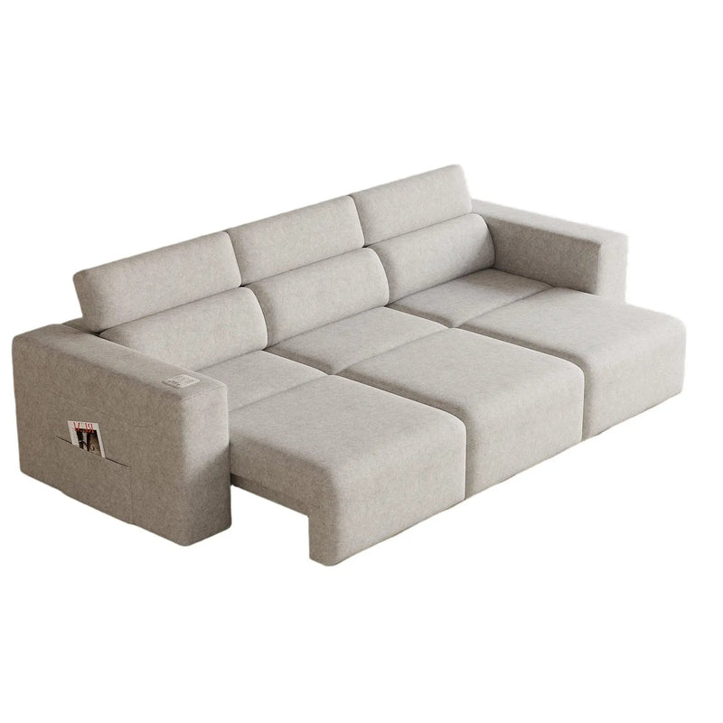 3 Seater Power Recliner Sofa With Wireless Charging And Remote Control by HouseOfZazla