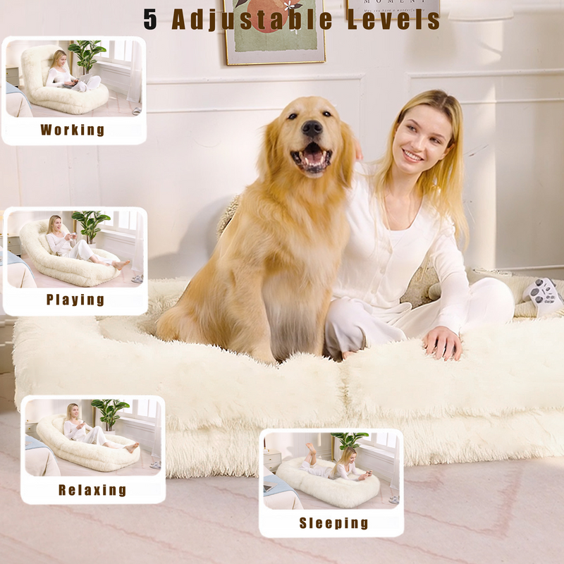Human Dog Bed & Lazy Sofa by HouseOfZazla