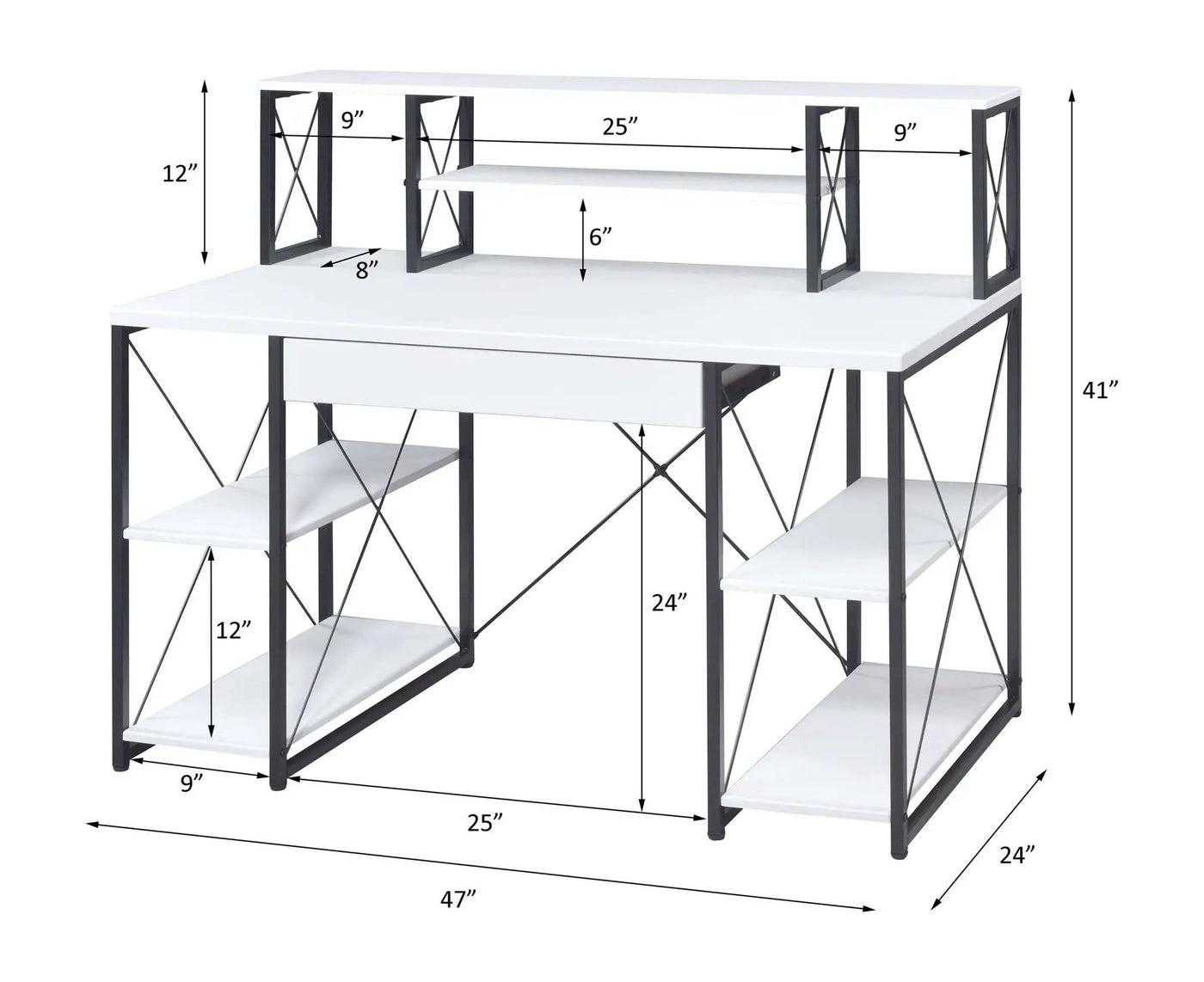 Amiel - All Purpose Writing Desk by Unique Piece Furniture