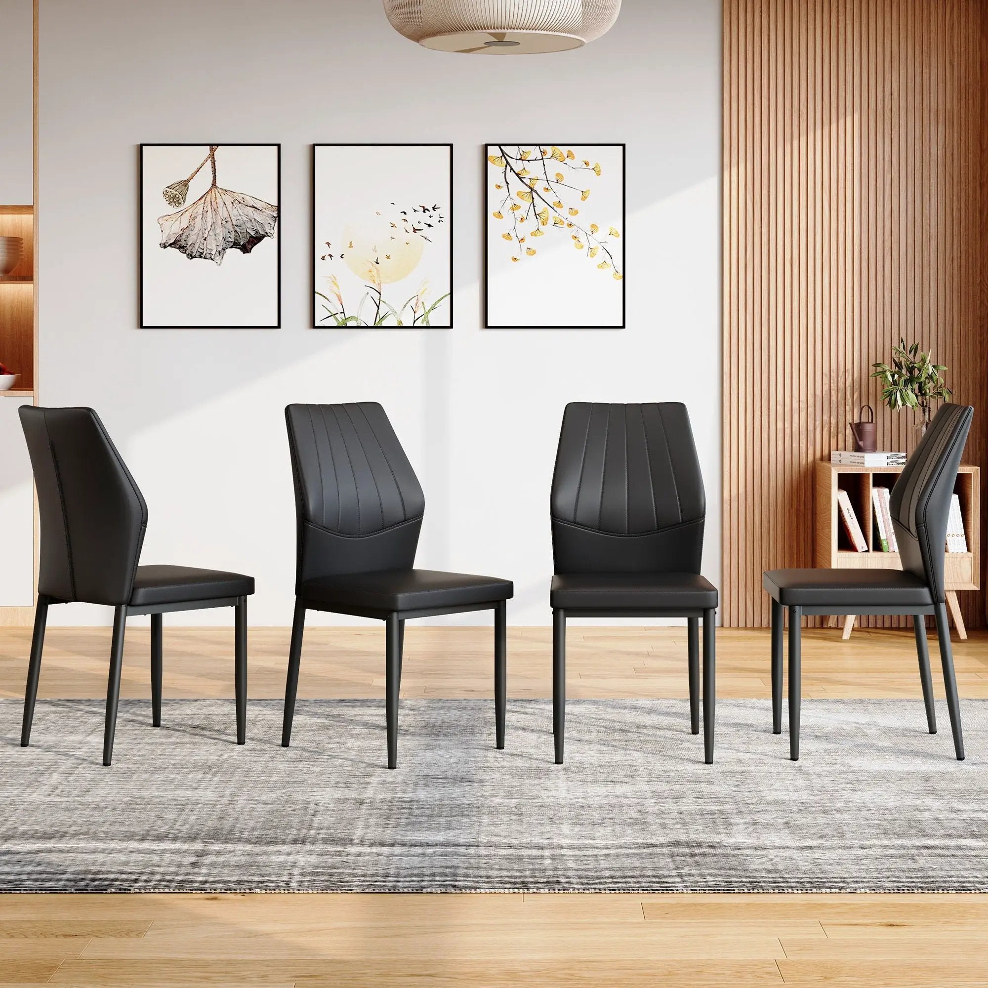 Dining Chairs With Shell Pattern, Comfort And Style by Unique Piece Furniture