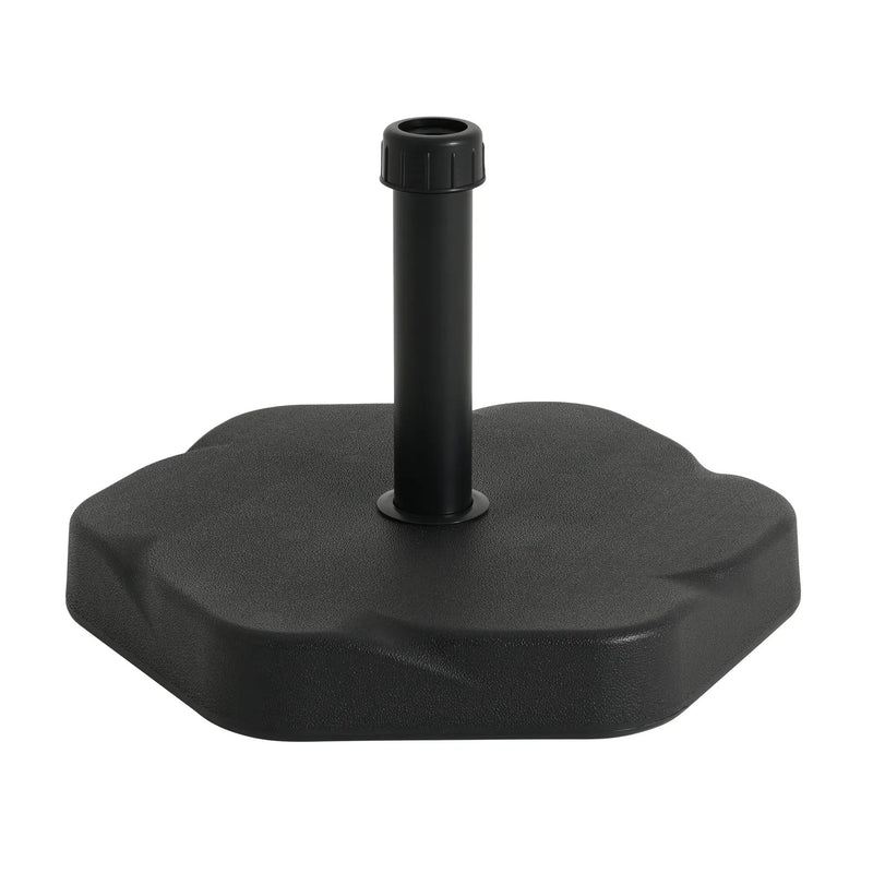 Hex Shape Outdoor 65-Pound Umbrella Base by HouseOfZazla