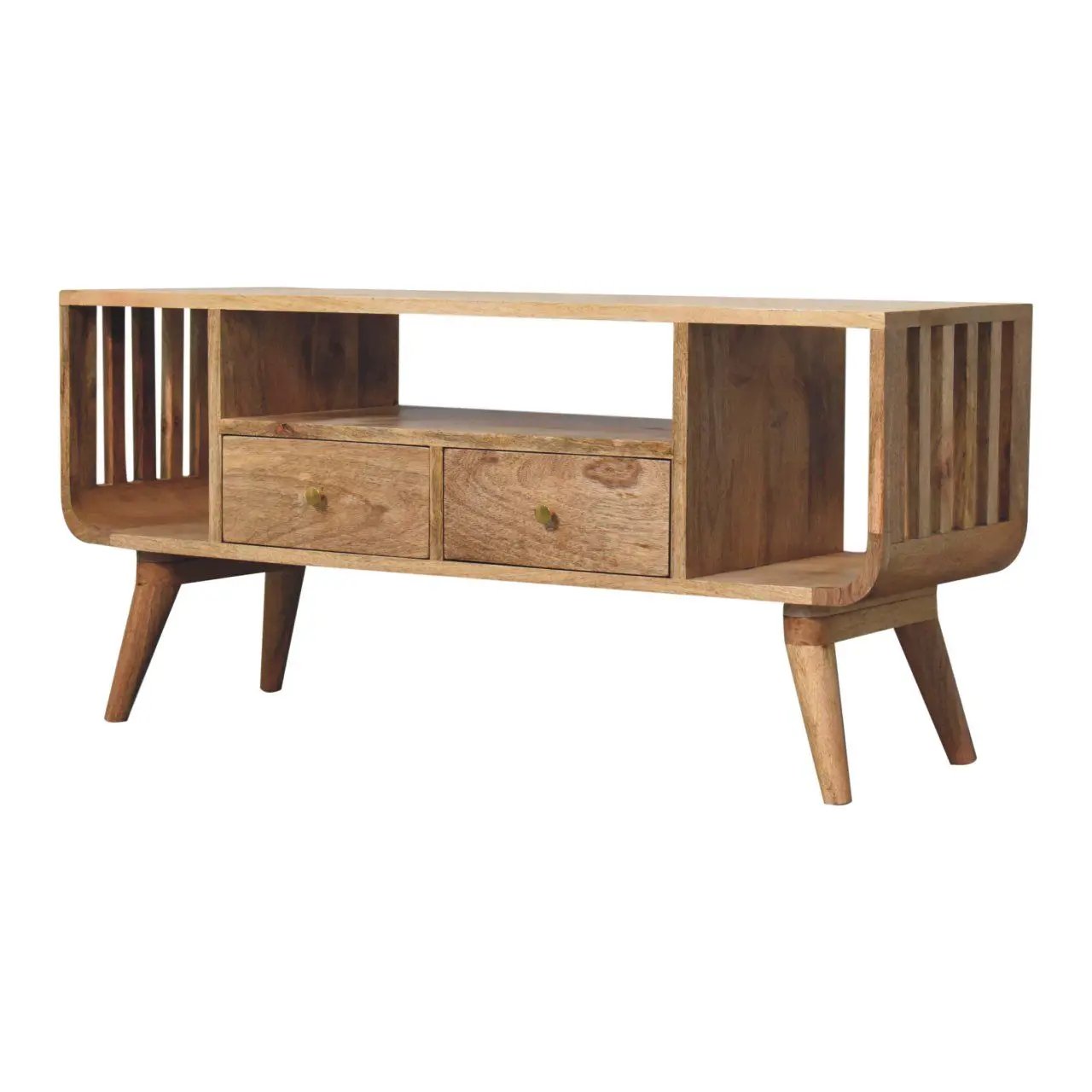 Soba - Multi Media Unit - Brown by HouseOfZazla