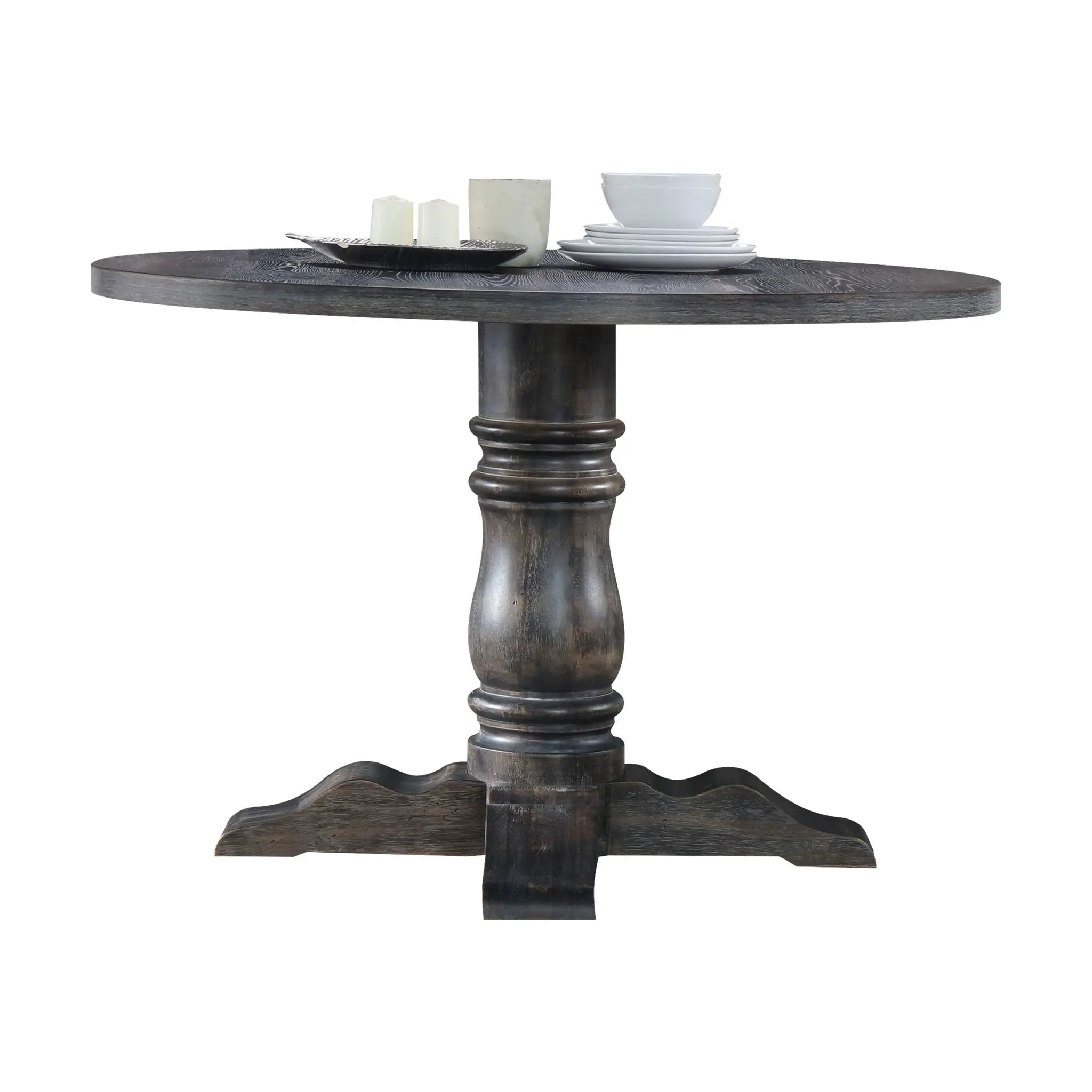 Leventis - Weathered Dining Table - Gray by Unique Piece Furniture