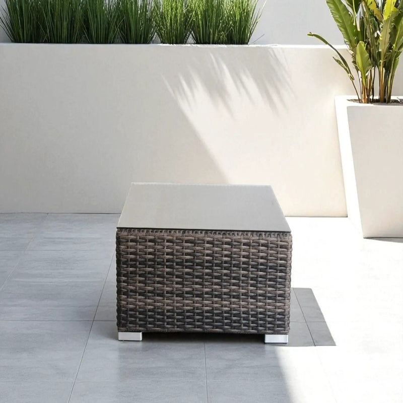 Minnesota - Outdoor Coffee Table Cube Design - Multicolor by Unique Piece Furniture