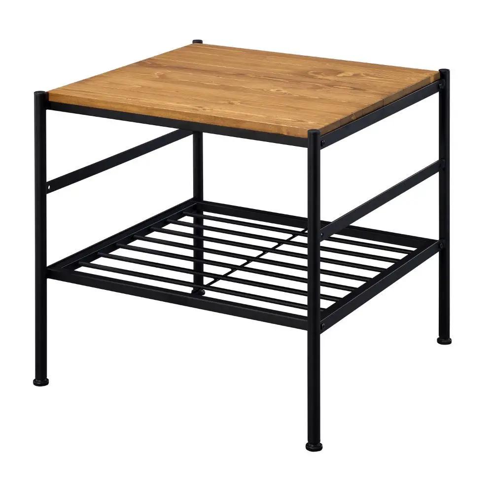Kande - End Table - Oak & Black by Unique Piece Furniture