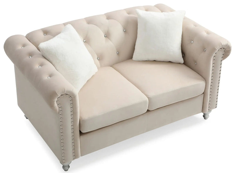 Stylish Contemporary Loveseat by HouseOfZazla