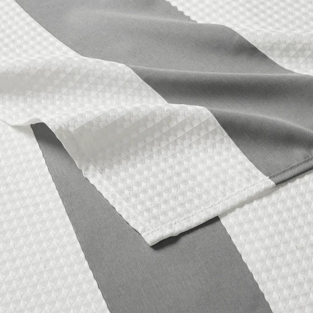 Shower Curtain with 3M Treatment Grey 72x72" by HouseOfZazla