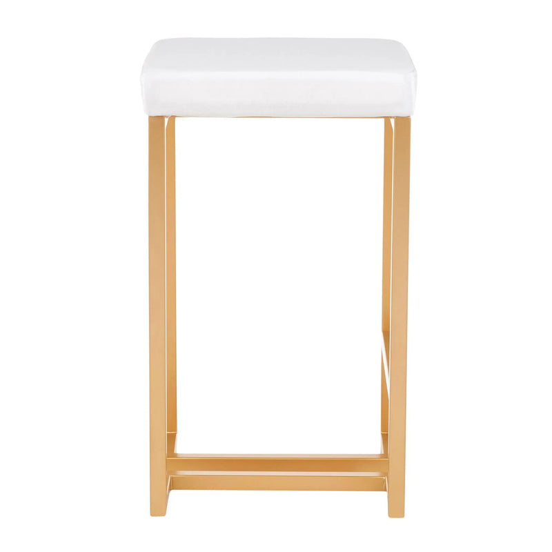 Midas - Contemporary / Glam Counter Stool (Set of 2) by Unique Piece Furniture