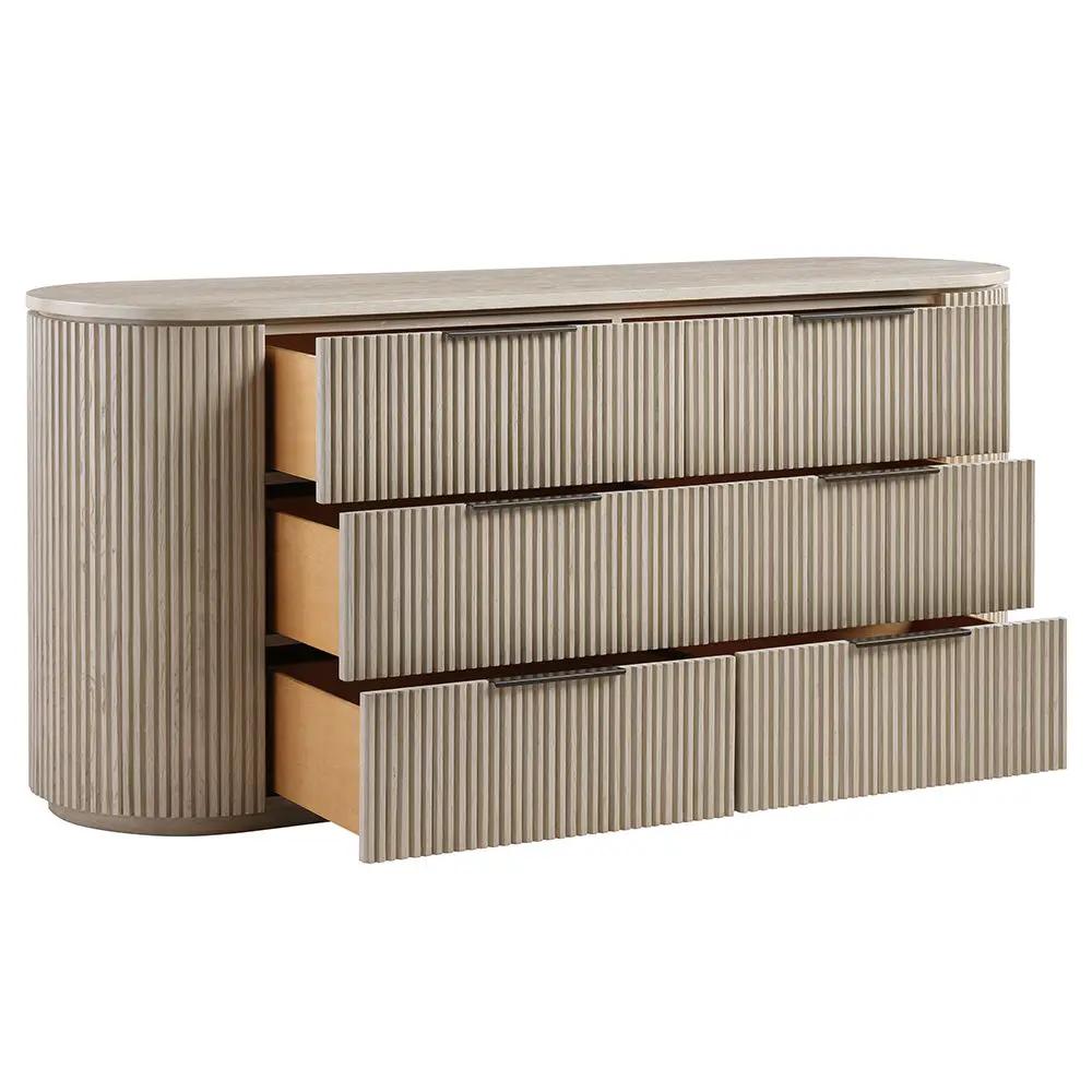 Leanna - Dresser - Light Oak by Unique Piece Furniture