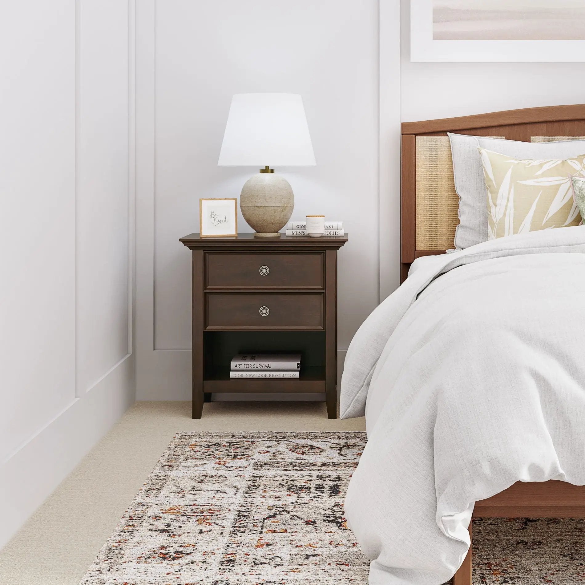Amherst - Bedside Table - Russet Brown by HouseOfZazla