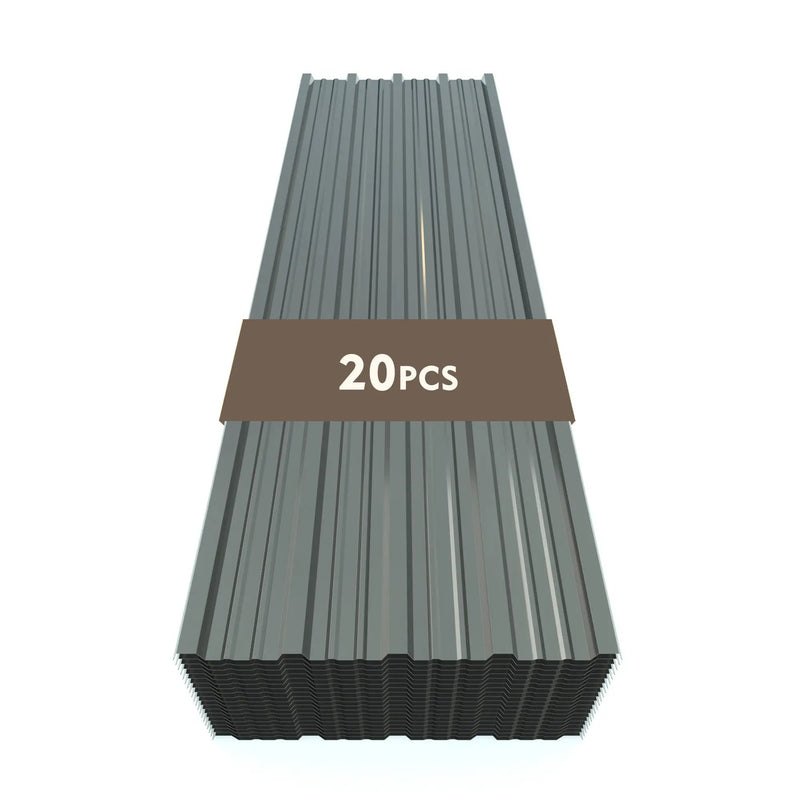 20 Pcs Metal Roof Panels by HouseOfZazla