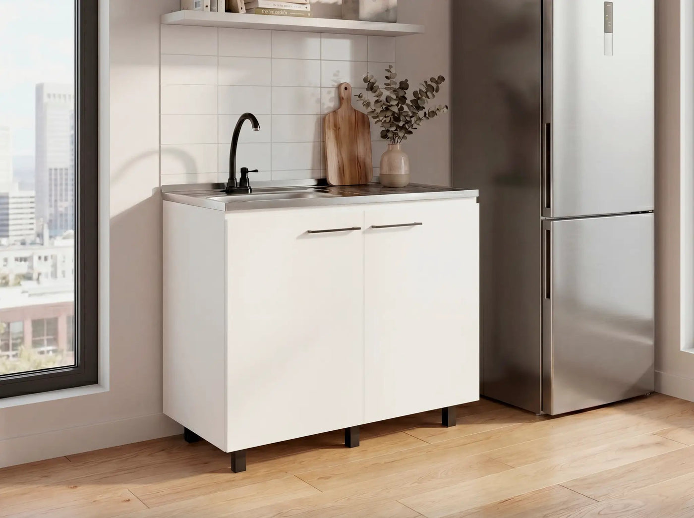 Utility Sink Cabinet Burwood, Kitchen by HouseOfZazla