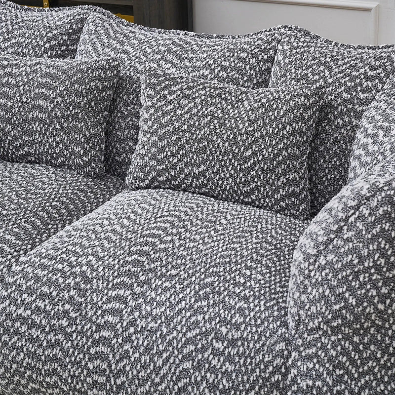 Comfortable Dual Beanbag Chair With High Resilience Foam Core For 2 People by HouseOfZazla