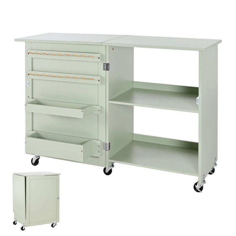 Folding Sewing Table: Multipurpose Craft Station by HouseOfZazla