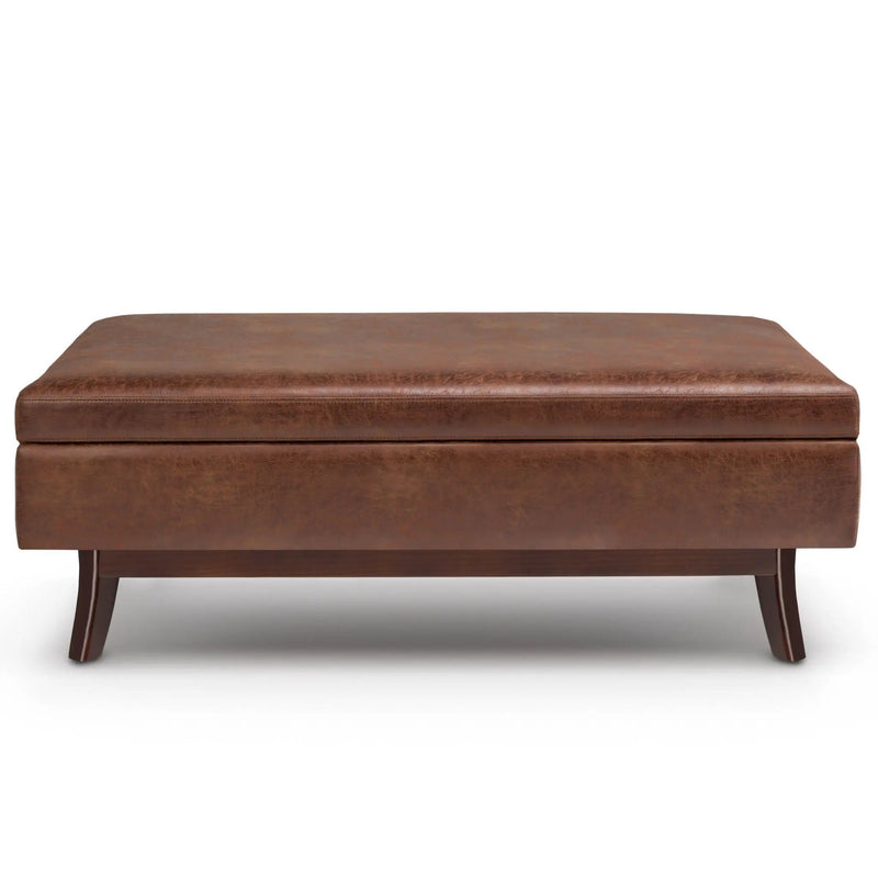 Owen - Upholstered Rectangular Storage Ottoman by HouseOfZazla
