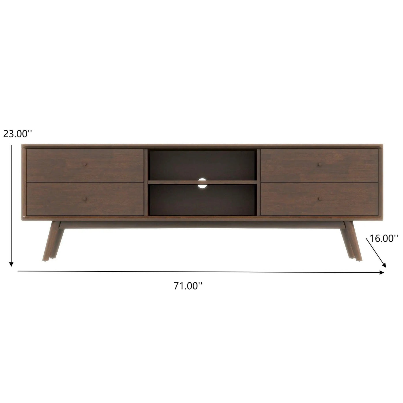 Caroline - Modern TV Stand Up To 72" by Unique Piece Furniture