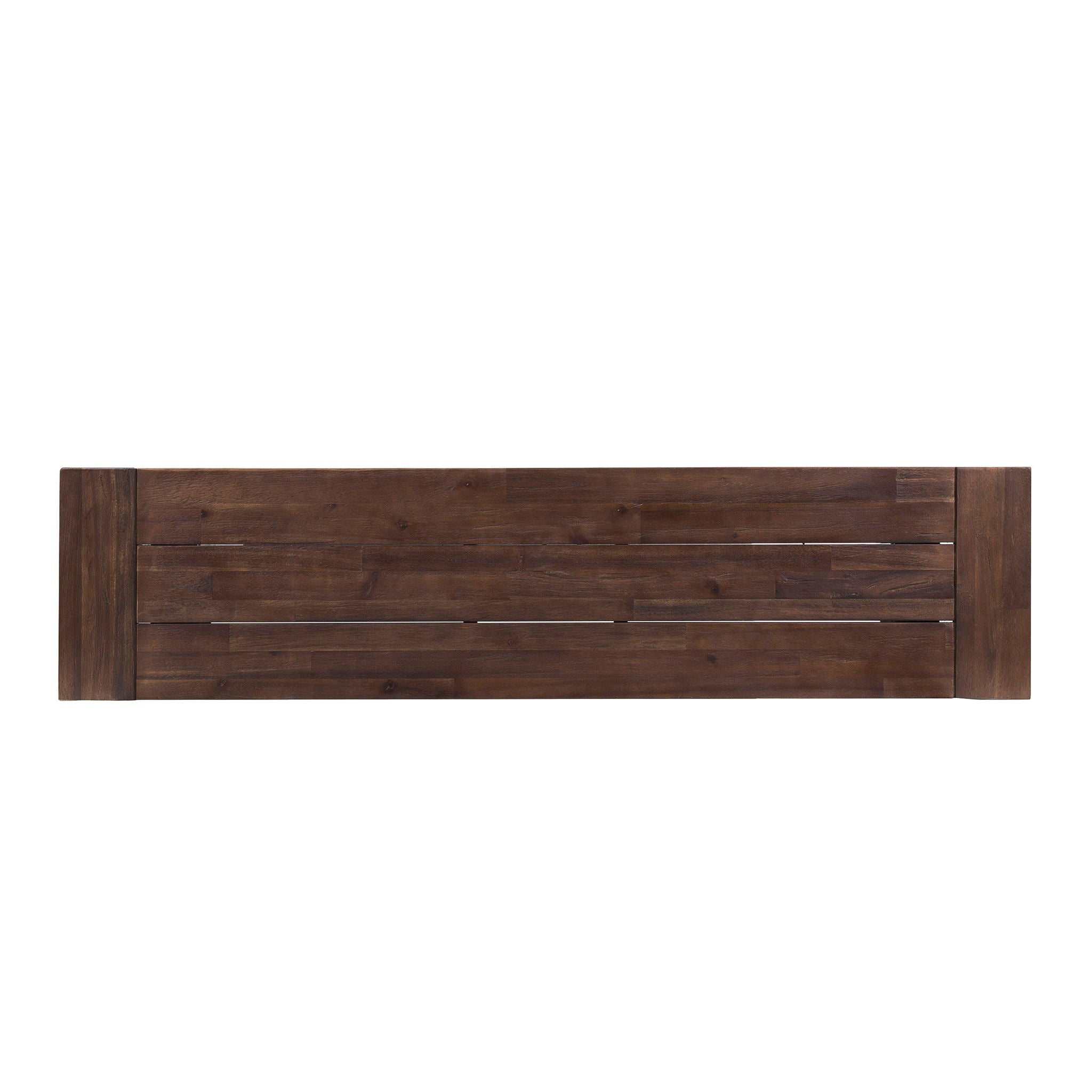 Tranquilizer Outdoor Acacia Wood Bench With Slat Panel Design by HouseOfZazla