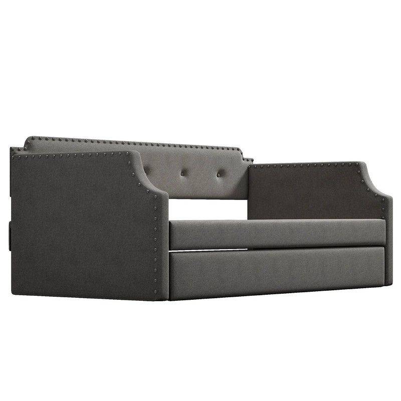 Upholstered Daybed With Trundle by Unique Piece Furniture