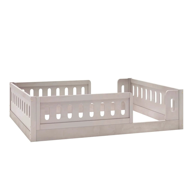 Platform Bed With Guardrail by Unique Piece Furniture