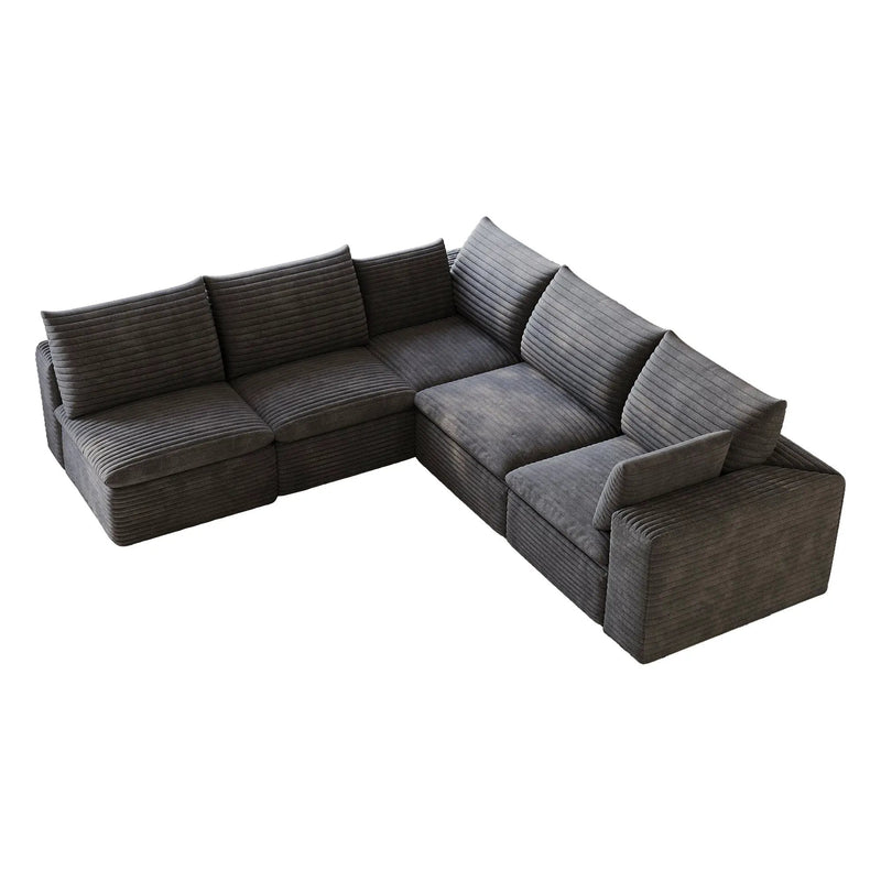 Cloud Sofa - Modular Design with Removable Cushions by HouseOfZazla