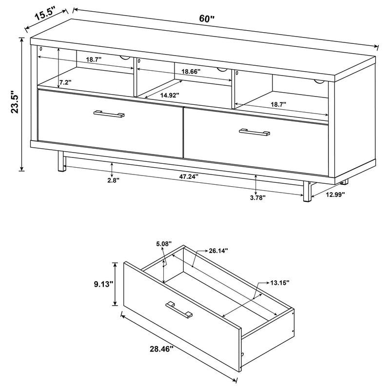 Drawer Storage TV Console by HouseOfZazla