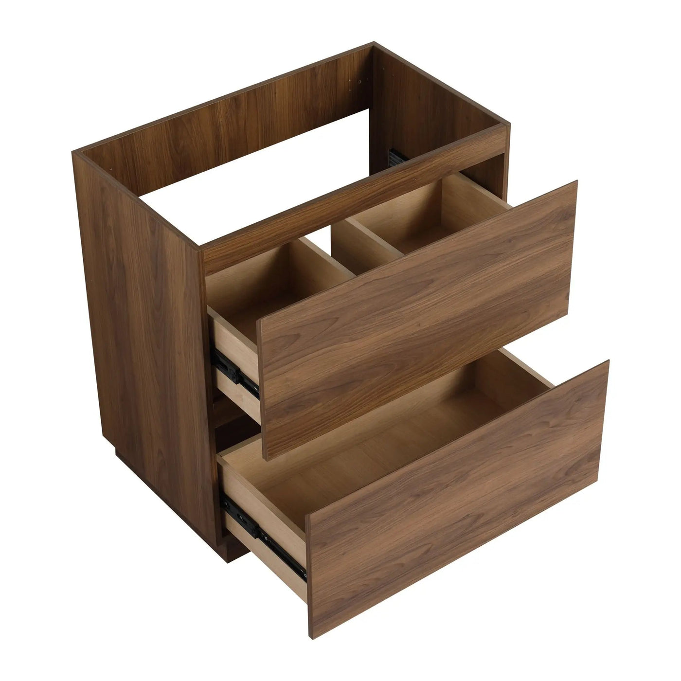 Modern Freestanding Bathroom Vanity Cabinet With Double Drawer by HouseOfZazla