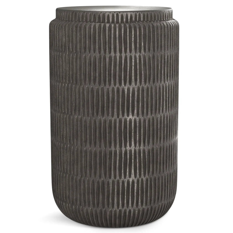 Juno - Cast Aluminum Side Table - Black by Unique Piece Furniture