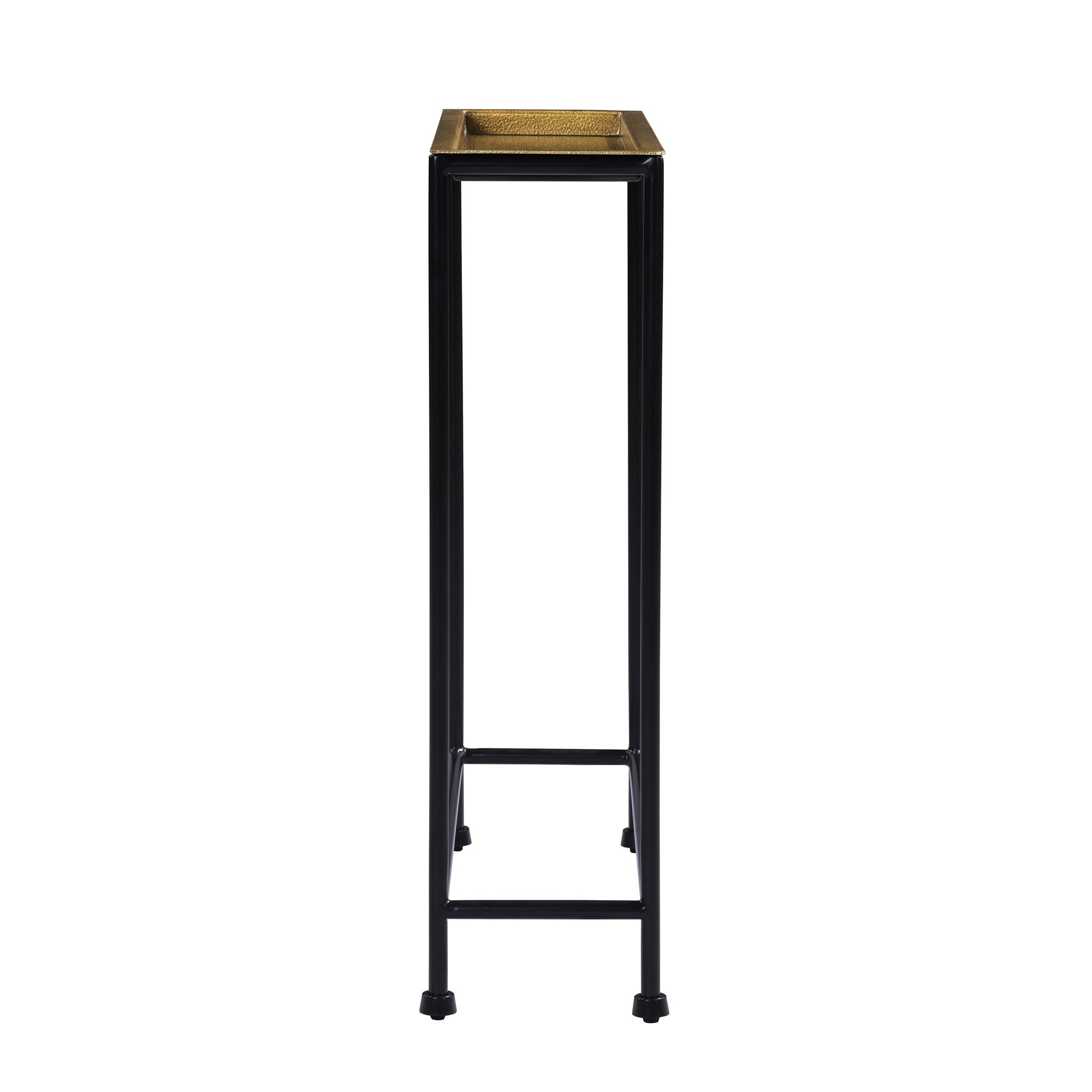 Trenton - Accent Side Table - Antique Bronze