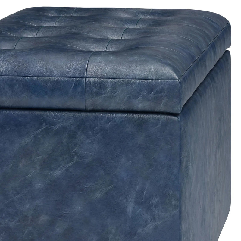 Cosmopolitan - Upholstered Storage Ottoman by Unique Piece Furniture