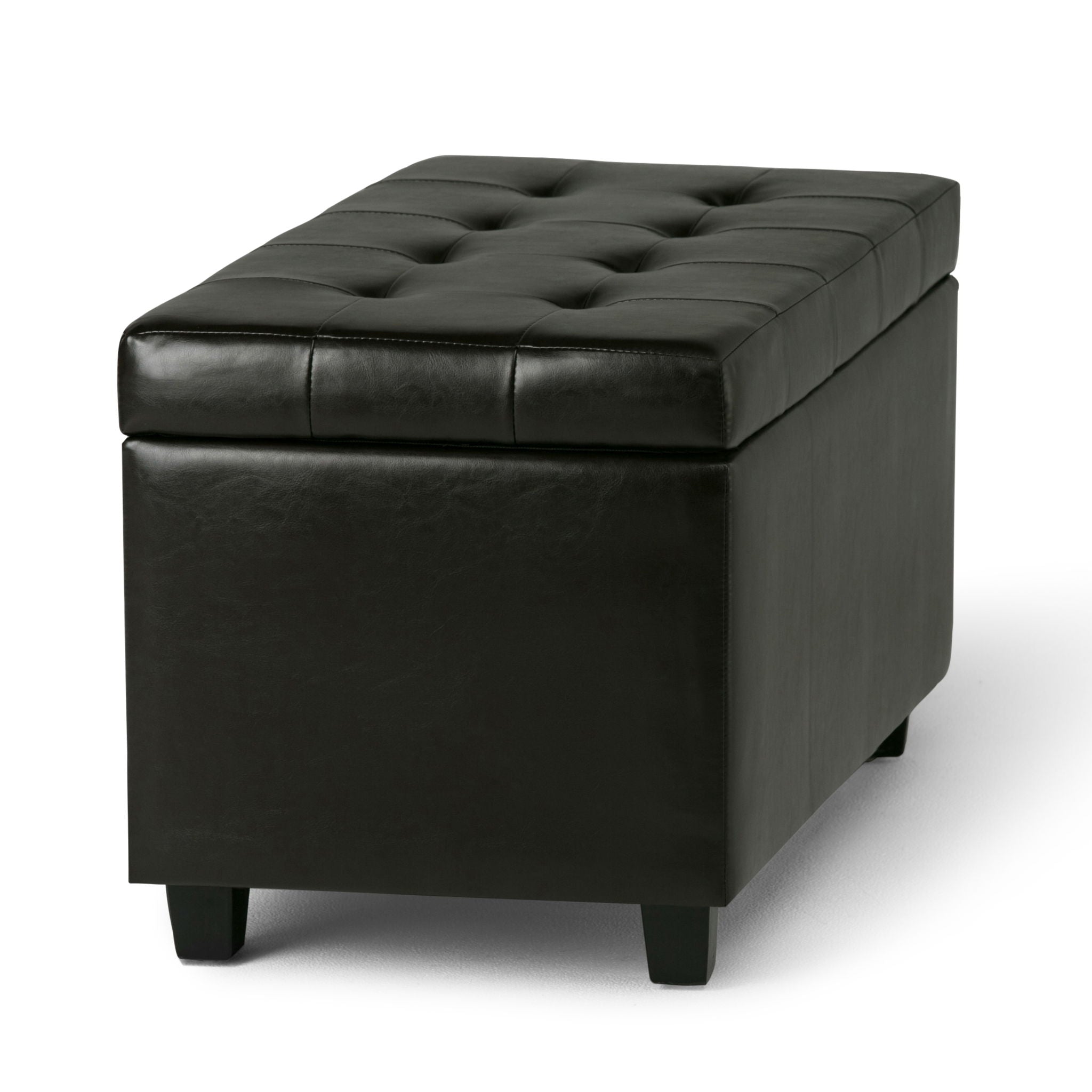 Cosmopolitan - Upholstered Storage Ottoman by HouseOfZazla