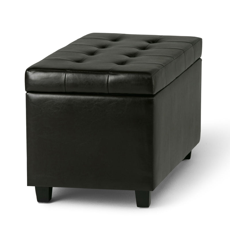Cosmopolitan - Upholstered Storage Ottoman by HouseOfZazla