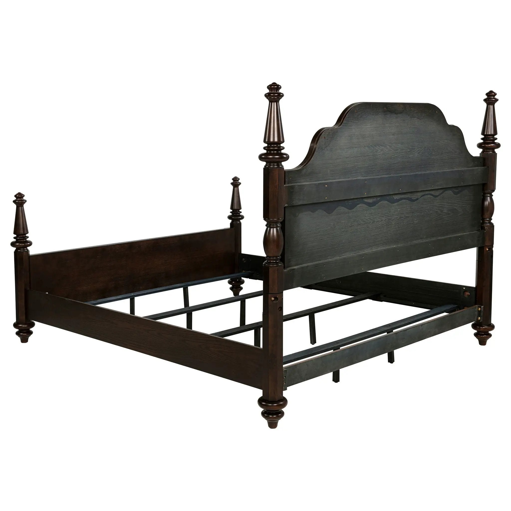 Andover 4-piece Eastern King Bedroom Set Dark Oak by Unique Piece Furniture