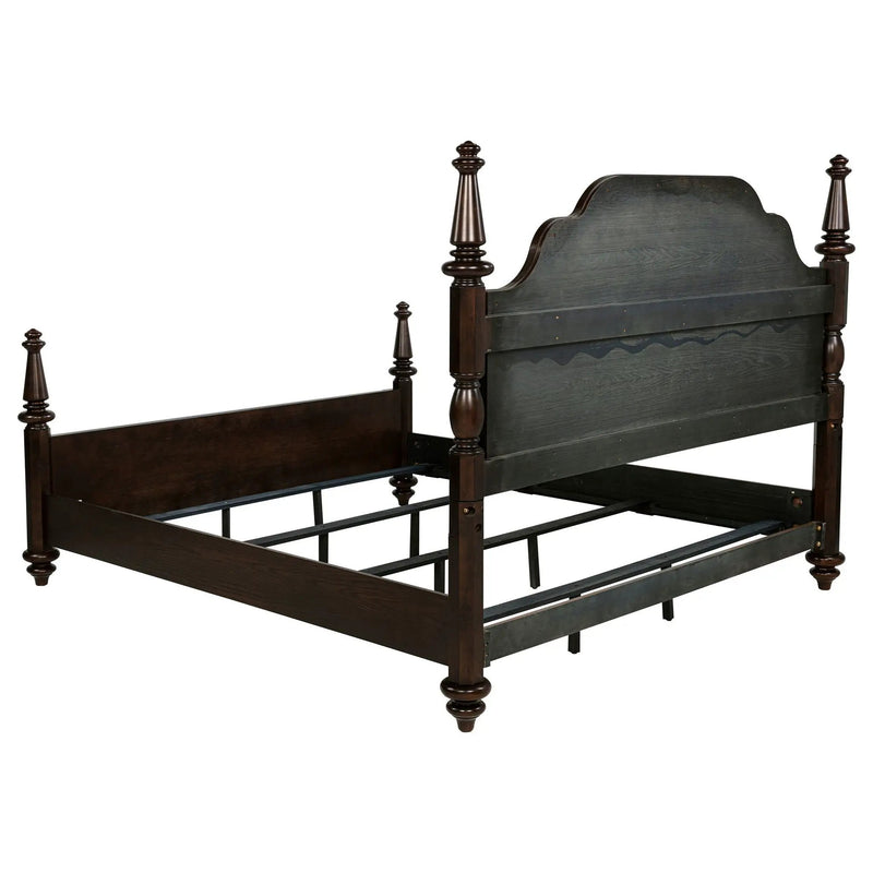 Andover 4-piece Eastern King Bedroom Set Dark Oak by Unique Piece Furniture