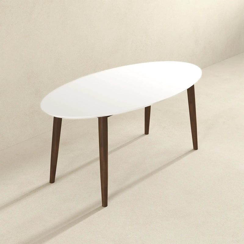Ada - Mid-Century Modern Style Oval Dining Table by Unique Piece Furniture